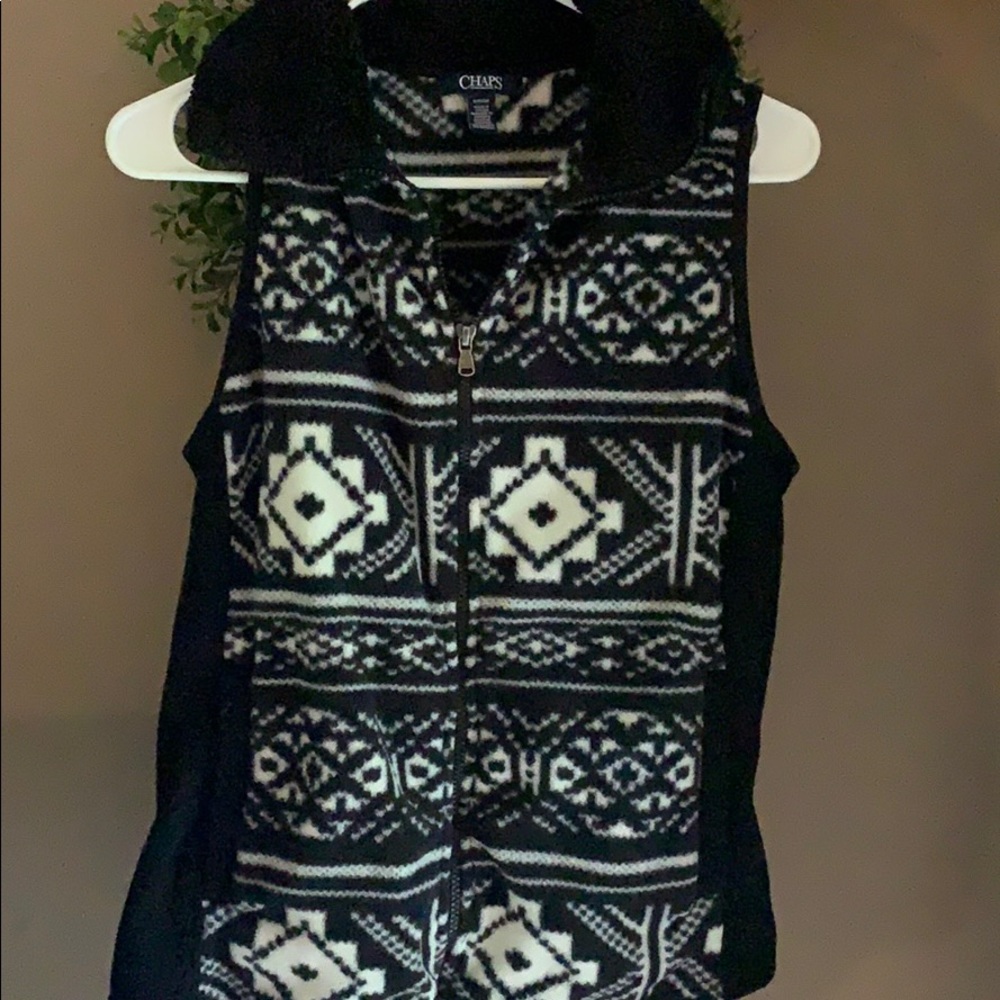 Chaps Winter Vest Sz Small